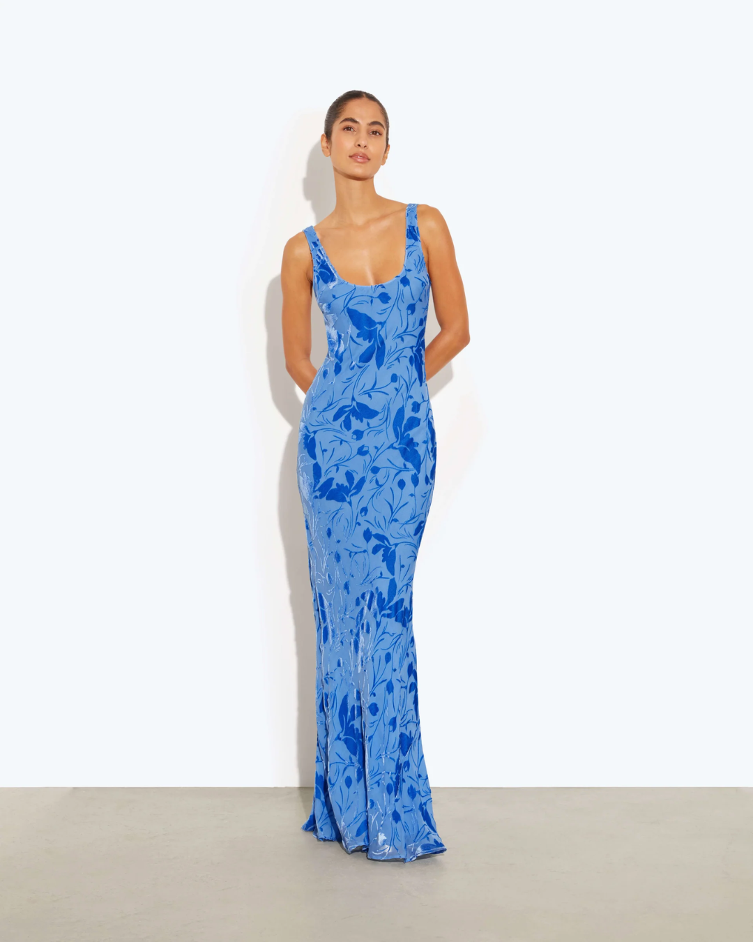 Rat&Boa Inez Blue Maxi Dress