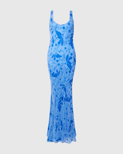 Rat&Boa Inez Blue Maxi Dress