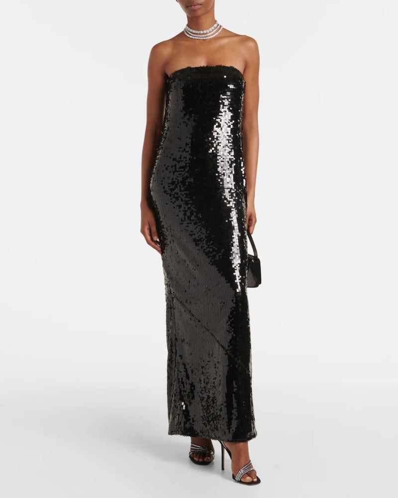 Sequin Maxi Dress
