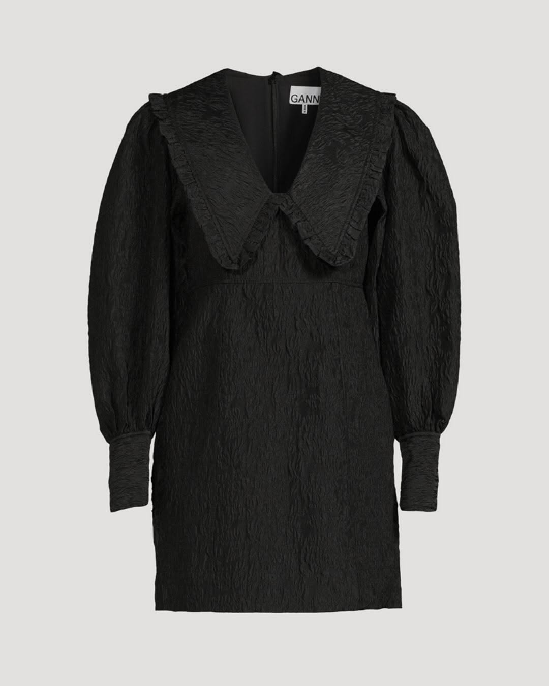 Collar Mini Dress