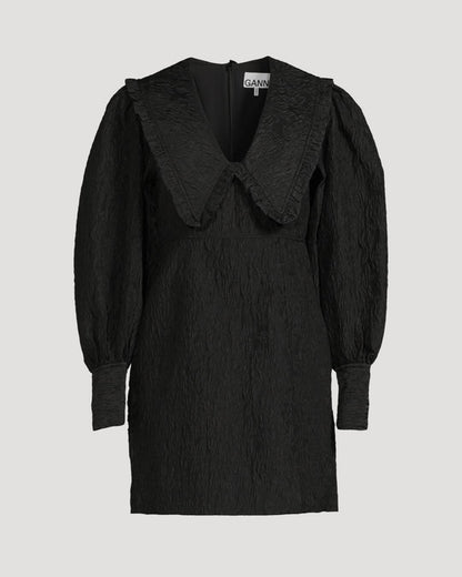 Collar Mini Dress
