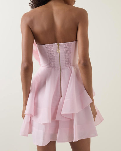 Selestia Ruffle Mini Dress