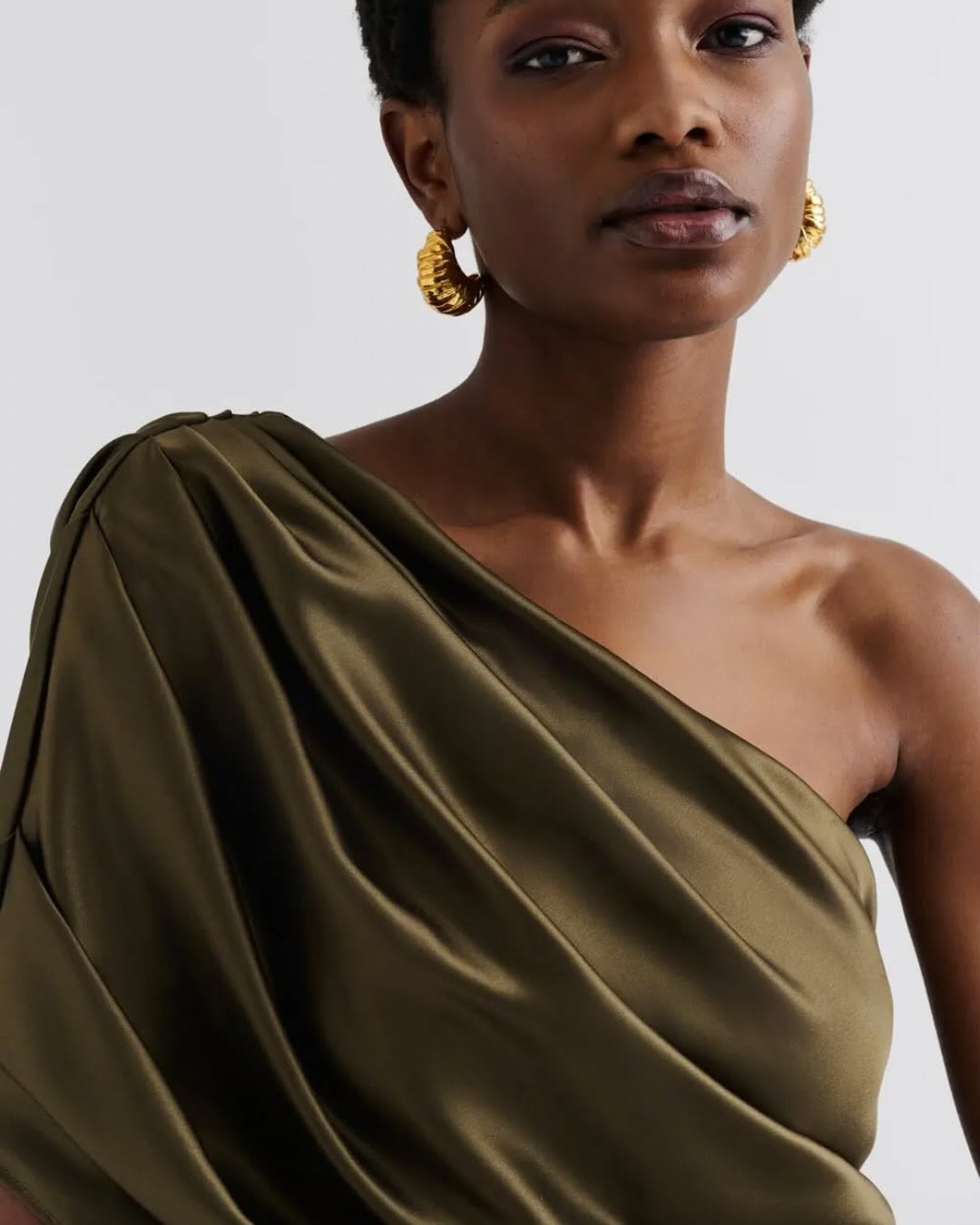 Cassia Olive Maxi Dress