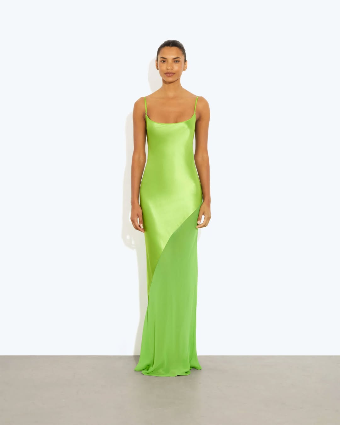 Ruba Green Maxi Dress