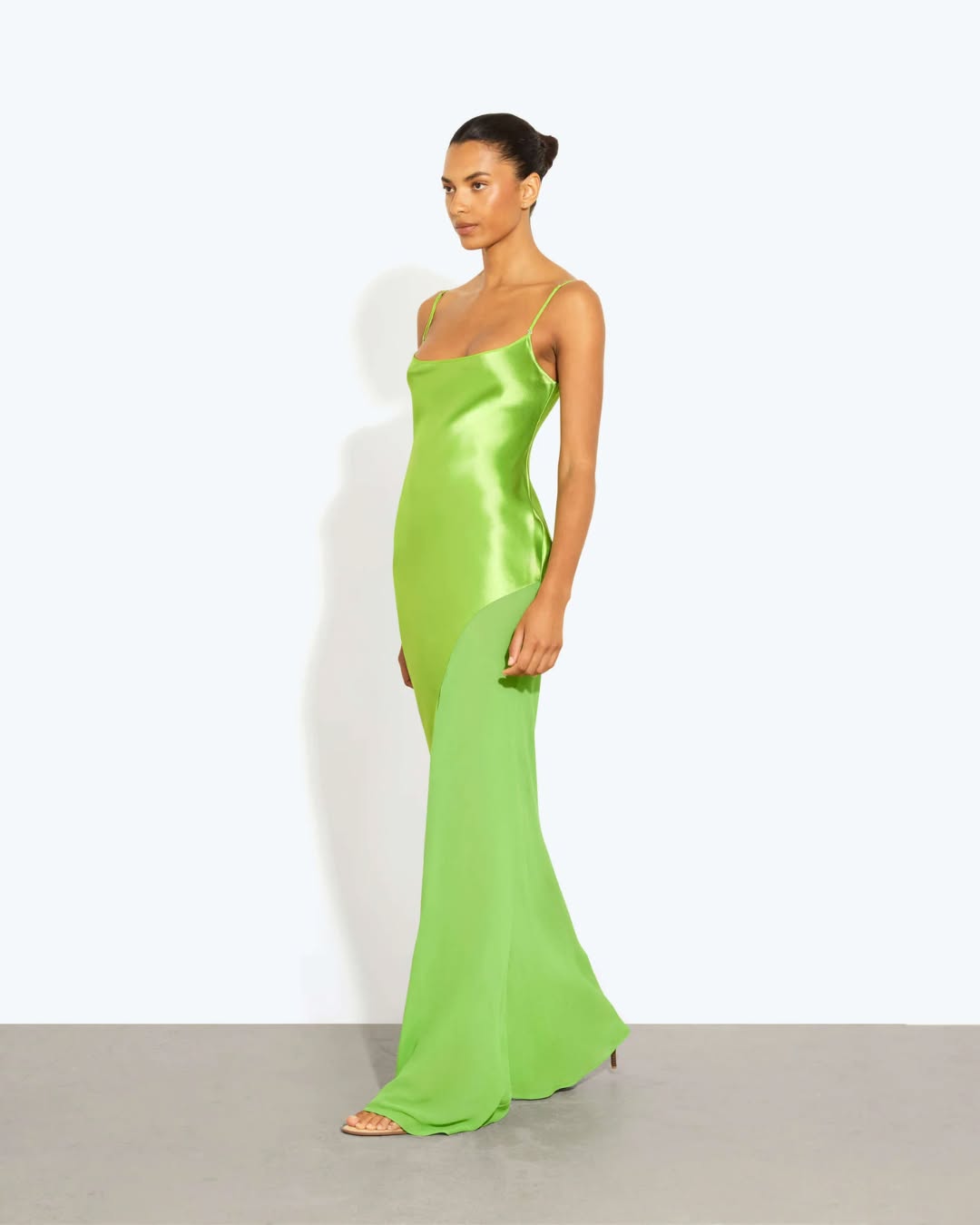 Ruba Green Maxi Dress